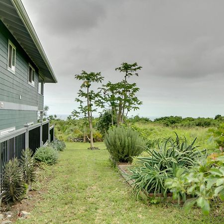 The Aloha Green House Retreat With Ocean Views! Naalehu Buitenkant foto