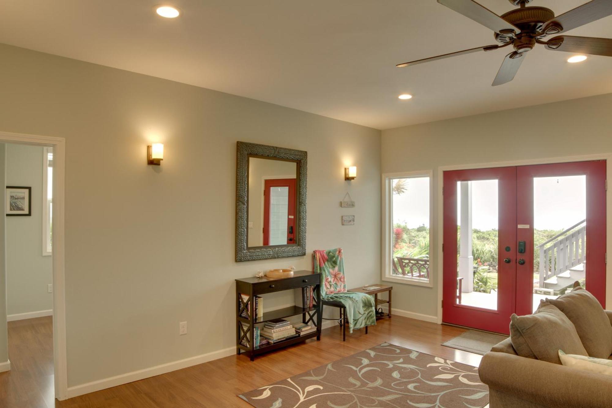The Aloha Green House Retreat With Ocean Views! Naalehu Buitenkant foto