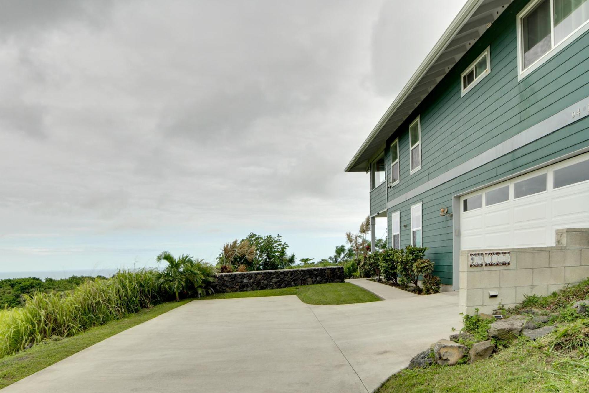 The Aloha Green House Retreat With Ocean Views! Naalehu Buitenkant foto